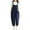 Dark Blue, variant on Fashion Plus Size Jumpsuits for Women with Sleeves Summer Solid Color Casual Camis Sleeveless Suspender Jumpsuit