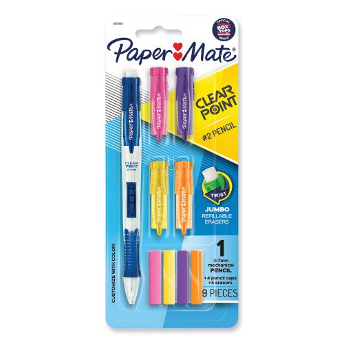 Paper Mate Clearpoint Mix and Match Mechanical Pencil, 0.7 mm, HB (2.5