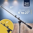 thumbnail image 3 of Soporte para micrófono Hola! Música HPS-101KD con altura ajustable, 3 of 7
