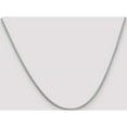 thumbnail image 2 of 14K White Gold Jbsp's 1.25mm Franco Chain (18 X 1.25) Made In Italy 7178-18, 2 of 5