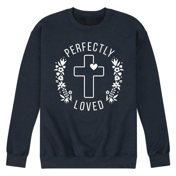 Instant Message - Perfectly Loved - Men's Crew Neck Fleece Pullover