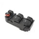 thumbnail image 5 of Botón de control de ventana 35750Swaz01 Repuesto de volante derecho Piezas de automóvil Interior negro eléctrico 12V para 2007 2008 2009 2010 Cola Interruptor de elevalunas, 5 of 8