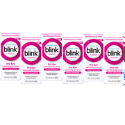 6 Pack - Blink Nourish Eye Drops for Dry Eyes, 0.33 fl oz, Preservative Free Lubricating Eye Drops with Hyaluronan, B12, & Vitamin C, pH Balanced to Match Healthy Tears
