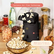 Beautiful 16 Cup Hot Air Electric Popcorn Maker, Black Sesame by Drew Barrymore