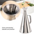 thumbnail image 4 of Cooking Oil Dispenser, 304 Stainless Steel Oil Dispenser Bottle   For Kitchen, 4 of 7