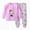 G167-Hot Pink, variant on masbird Toddler Pajamas Girls Boys Baby Pjs Sets Kids Snug fit 2pcs Long-Sleeve Fall Winter Sleepwear 6-12 Months 12-24 Months 2t 3t 4t 5t 6t 7t 8t 9t Children(Watermelon Red,3-4 Y)