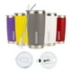 thumbnail image 1 of BJPKPK Vaso aislado de acero inoxidable de 20 oz con tapa y pajita gris, 1 of 1