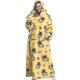 thumbnail image 1 of Manta con capucha superlarga de dibujos animados, sudadera de invierno de lujo con capucha de gran tamaño, sudadera de franela, manta de Tv gigante para perezosos, pijamas, albornoz cálido, 1 of 3