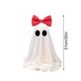 thumbnail image 4 of AuroraX Halloween Ghost Decor Outdoor Halloween Decoration Desktop Courtyard Tabletop Haunted Halloween Decoration for Yard Garden Red, 4 of 7