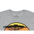 thumbnail image 4 of Disney The Lion King Hakuna Matata Tree Silhouette Orange Sunset Men's T-shirt, 4 of 6
