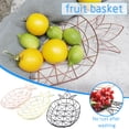 thumbnail image 1 of Ganfancp Cesta de Frutas de Hierro Forjado Cesta de Almacenamiento de Aperitivos para El Hogar de La Sala de Estar Liquidación Ventas Hoy Ofertas Prime 1X Cesta de Fruta, 1 of 1