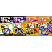 Halloween Stickers and Tattoos Giveaways 4-Pack, 80 Giveaway Boxes