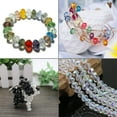 thumbnail image 5 of 1000pcs 10 Colors 4mm Crystal Glass Beads Finding Spacer Beads Shape Assorted Colors with Box, 5 of 10