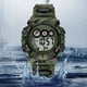 thumbnail image 3 of Reloj De Pulsera Para Niños, Reloj Para Niños, Color Verde Camuflaje, Resistente Al Agua Hasta 50 M, Para Niños De 5 A 15 Años, 3 of 7