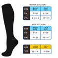 thumbnail image 2 of YUNOVA 4 Pairs Copper Compression Socks for Women & Men Circulation 15-20 mmHg, Best Support for Nurses Running, 2 of 8