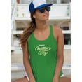 thumbnail image 2 of Mothers Day Butter Lettering Racerback Tank Women -Image by Shutterstock, Female Large, 2 of 4