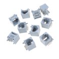 thumbnail image 6 of 10Pcs RJ45 8P8C Networking Sockets Computer Internet RJ11 Sockets for Networking Telephone Connection Accessories, 6 of 8