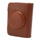 thumbnail image 5 of Estuche Para Cámara Retro, Parte Frontal Desmontable Marrón, Funda Protectora Para Cámara Resistente Al Desgaste De Cuero PU Liviano Para Mini Shot 2, 5 of 7