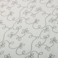 thumbnail image 4 of Scroll Pattern Two Panels Sheer Curtains, 42" x 108", Grey by Blue Nile Mills, 4 of 6