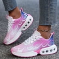 thumbnail image 2 of Mesh Knit Athletic Platform Sneakers for Women Lightweight Non Slip Tennis Shoes Wide Width Breathable Work Shoes, 2 of 5