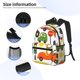 thumbnail image 3 of Disketp Transports with Animals Mochila Ligera Clásica con Múltiples Bolsillos, Mochila Casual para Hombre y Mujer, Ideal para Escuela, Trabajo y Viajes, 3 of 6
