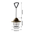 thumbnail image 3 of Vendredi Fou TIMIFIS Lampe de Camping pour Tente Est Rechargeable, Lampe de Tente, Gradation à 7 Vitesses, Banque d'Alimentation Mobile Robuste et Résistante aux Chutes, Étanche et Pratique, Adaptée pour le Camping, la Randonnée de Noël, 3 of 7