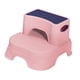 thumbnail image 4 of Taburete multiusos de dos escalones para niños, ideal para entrada, baño y cocina. rosa, 4 of 9