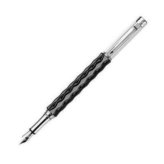 Caran d'Ache Varius Ceramic Black Fountain Pen - Medium