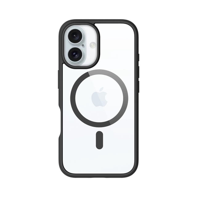 Funda Case PRODIGEE Magneteek para iPhone 16 Negra Transparente