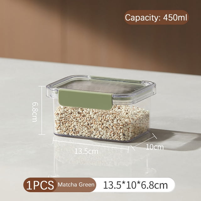 zanvin Kitchen Storage Containers ,Sealed Tank Kitchen Storage Food Grade Storage Tank Plastic Grain Storage Box