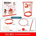 thumbnail image 1 of Indoor Kids' Inflatable Head-Mounted Basketball Hoop: Fun Plastic Shooting Toy for Active Play, Motor Skill Development & Parent-Child Games – Unique Cross-Border Sports Entertainment (Model 801,, 1 of 6