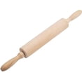 thumbnail image 1 of Rodillo de amasar de madera giratorio (39 x 6 cm) Rodillo de amasar de madera pequeño profesional Herramienta manual para hornear galletas Pizza Pastel Pan Cocina Equipo para el hogar 1 pieza, 1 of 5