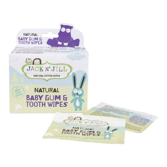 Jack N' Jill Bébé Gomme & Dents Lingettes