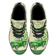 thumbnail image 2 of St Patricks Day Irish Shamrock Truck Shoes Sneakers Black Size 7, 2 of 7