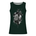 thumbnail image 3 of Aloohaidyvio George Tank Tops for Men Big and Tall,Men's Sleeveless Workout Swim Shirt Quick Dry Athletic Running Gym Muscle Beach Tank Top Big and Tall, 3 of 3