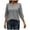 Fall Clothes Gray, variant on Womens Plus Size Henley Shirt, Long Sleeve Shirts for Women Casual Loose Fit Solid Color Button Up T-Shirts Fall Clothes