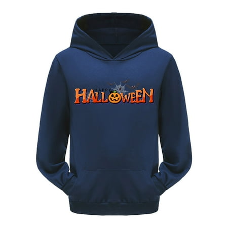 

Child Toddler Boys Girls Long Sleeve Cartoon Prints Warm Hoodie Pullover Tops Kids Sweat Kids Halloween Tops Toddler Baby Pullover Sweatshirt Solid Color Sisters Matching Sweatshirt