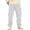 White, variant on Loose Cargo Pants for Men,Straight Leg Casual Wide Leg Trousers with Multi Pockets for Hiking and Traveling