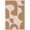 Beige, Pattern 9, variant on ODIKA 4'x6' Muted Pastel Tones Modern Abstraction Washable Area Rug Geometric Art Deco Inspired Design for Home Office, Under Desk, Non-Slip Chair-Friendly, Flatwoven