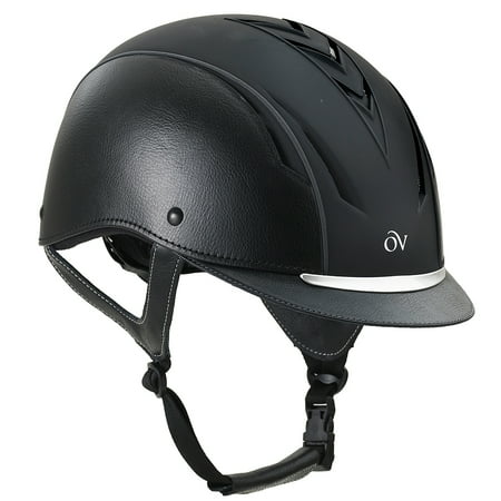 UPC: 0841095043141 | 61ER Small Medium Ovation Z-8 Elite Ii Adjustable Horse Riding Helmet Black Leather