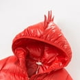 thumbnail image 5 of URMAGIC Toddler Boy Girl Winter Outwear Kids Dinosaur Hooded with Pocket Jacket Thicken Windproof Zipper Warm Fleece Coat, 5 of 7