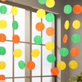 thumbnail image 1 of Paper Circle Garland, Round Paper Garland, Paper Garland String, For Wedding Party Birthday Party, 1 of 6