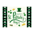thumbnail image 2 of Steadline Saint Patrick's Day Printed Placemats Set - Waterproof Heat Resistant Table Mats for Dining - Stain Proof Kitchen Decor with Holiday Theme - Set of 4 Washable Place Mats, 2 of 7