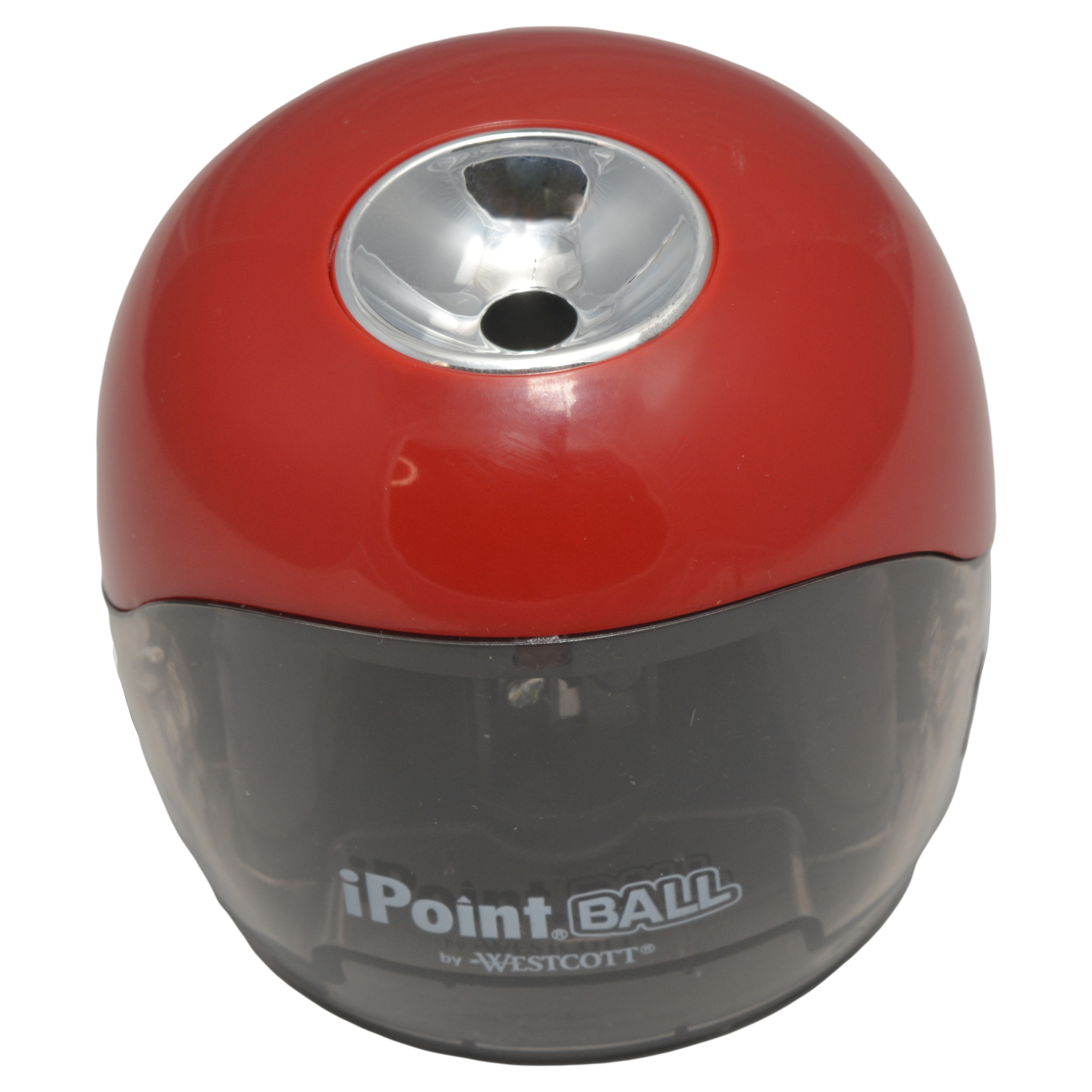 Westcott Ipoint Ball Battery Pencil Sharpener, Anti-Microbial