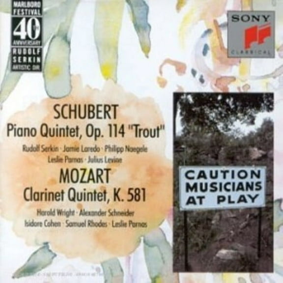 Parnas - Marlboro Festival 40th Anniversary - Music & Performance - CD