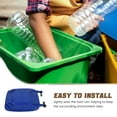 thumbnail image 6 of LOLIPPYY Commercial Trash Can Lid Replacement Plastic Outdoor Garbage Bin Lid 30L Trash Can Cover for Waste Bin Containers Dustbin Heavy-Duty Blue, 6 of 7
