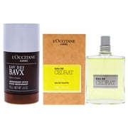 LOccitane Baux Stick Deodorant and Eau de Cedrat 2 Pc Kit - 2.6oz Deodorant Stick, 2.5oz EDT Spray
