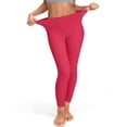thumbnail image 4 of Leggings for Women,22"/23" High Waist Tummy Control Workout Gym Yoga Pants Hot Pink S, 4 of 6