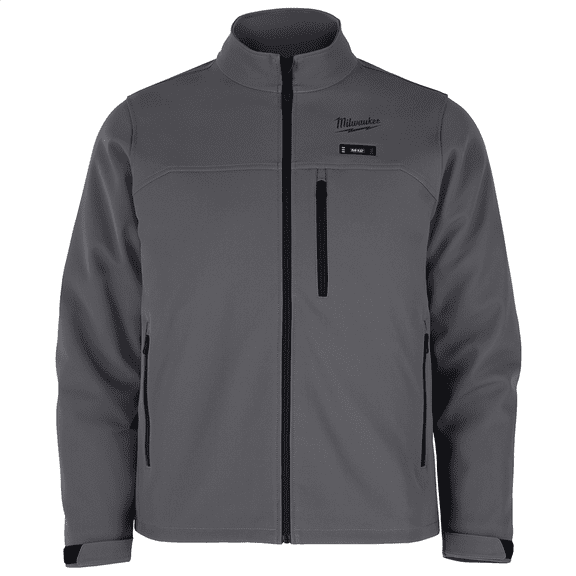 Milwaukee Tool M12 Heated TOUGHSHELL Jacket Kit, Grey, 2X