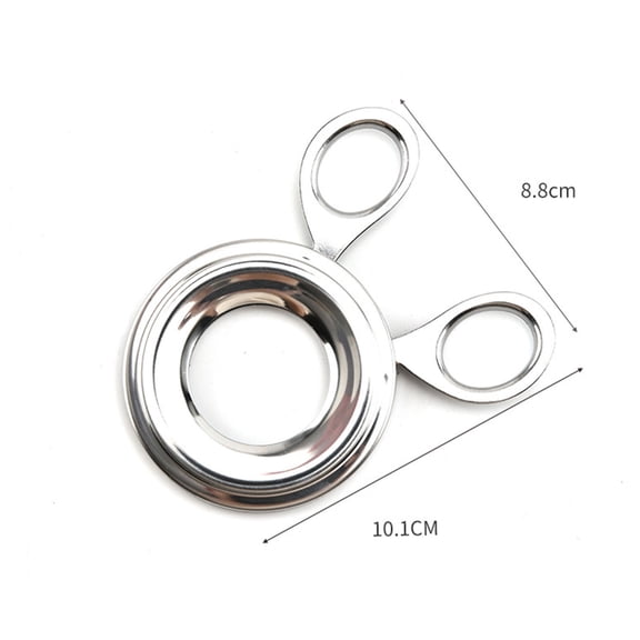Rkxzt Egg Slicer 1PC Stainless Steel Egg Topper Cutter Scissors Soft Boiled Egg Opener Kitchen Tool Kitchen Supplies|Stainless Steel,Silvery